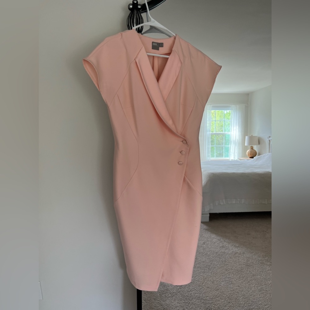 ASOS blush dress